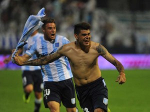 Racing se subió a la punta ante Quilmes