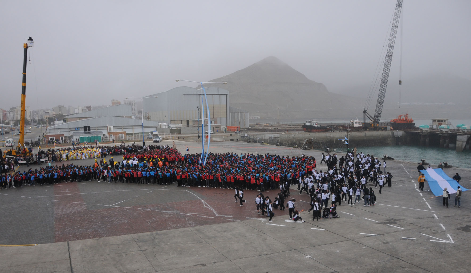 Más de 3000 personas participaron activamente de la coreografía de “Baila Argentina”