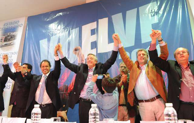 Kirchner desembarka en Chubut para respaldar la fórmula del Nuevo Espacio