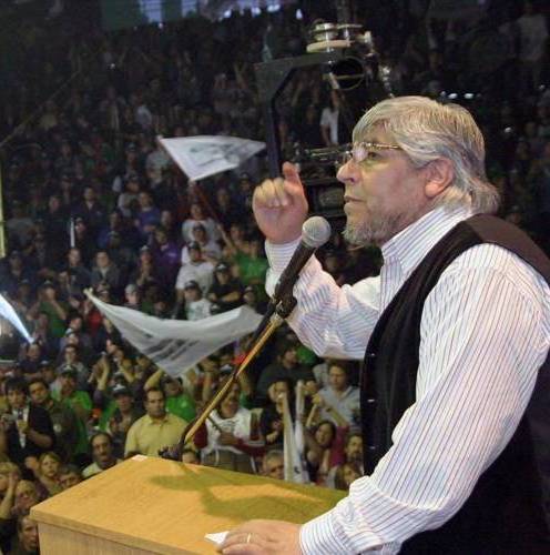 El «revolucionario» look de Moyano