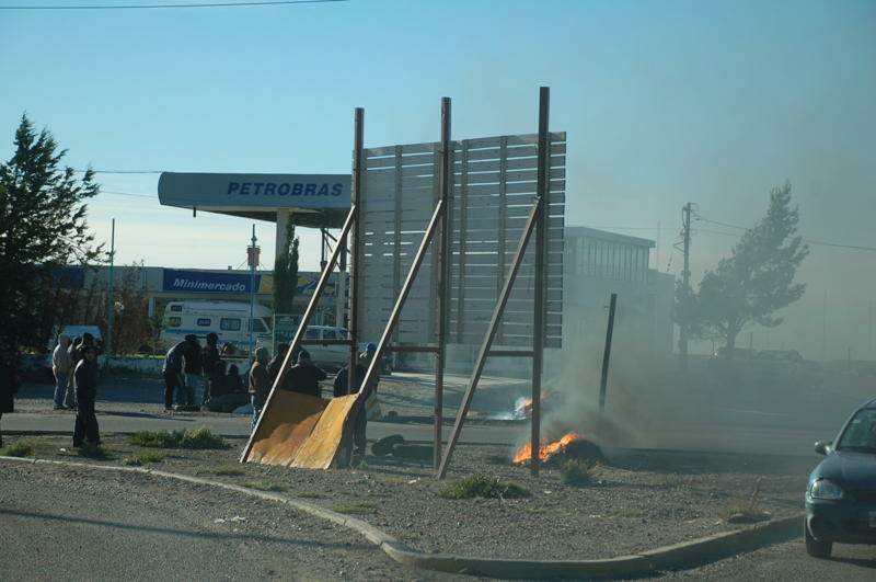 «Dragones» vuelven a cortar el cruce de rutas 3 y 26, y 3 y 39