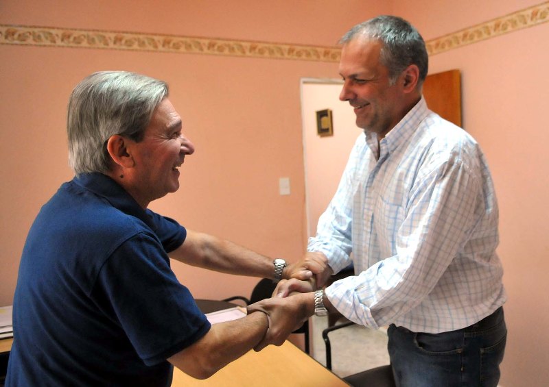 Buzzi destacó que con Guinle se puede hablar de política en serio