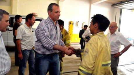 Buzzi aseguró que el incendio fue intencional y que hubo más de 20 focos adrede