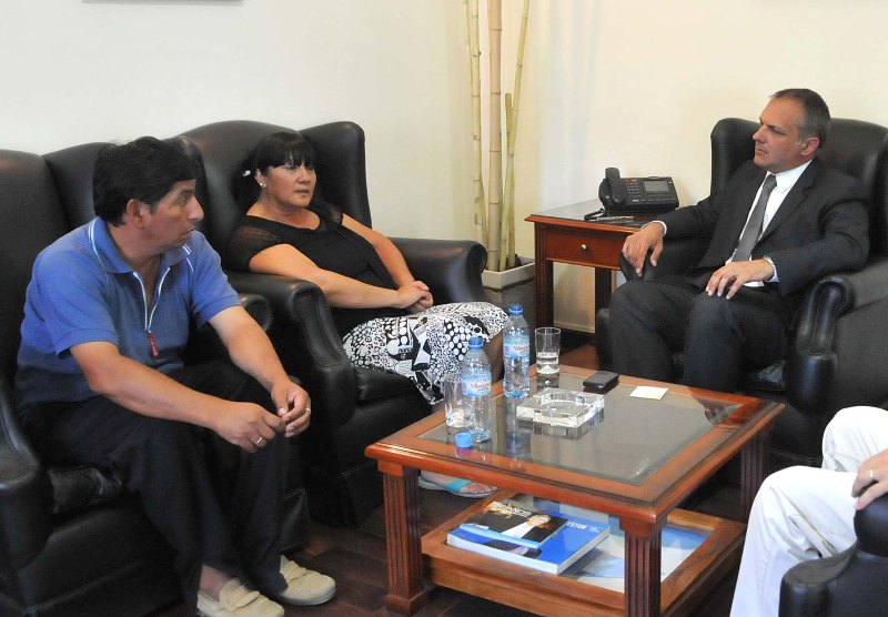 Buzzi aseguró a los padres del menor que “no habrá impunidad”