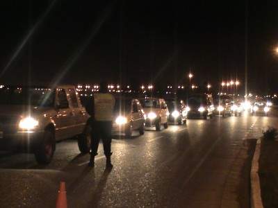 Once autos retenidos por ingestas de alcohol en operativos de madrugada