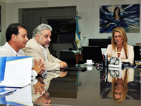 Giorgi prometió a metalúrgicos protección contra la competencia desleal