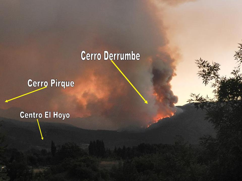 Alegan que el incendio en Puerto Patriada está fuera de control