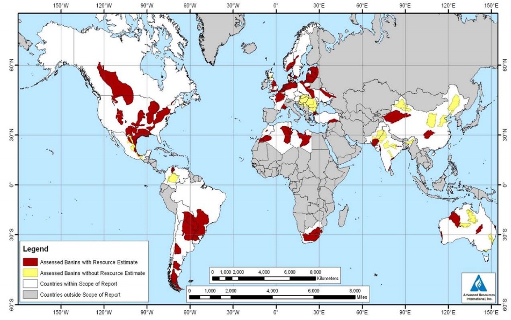 Desde USA sostienen que en esta provincia hay Shale Gas