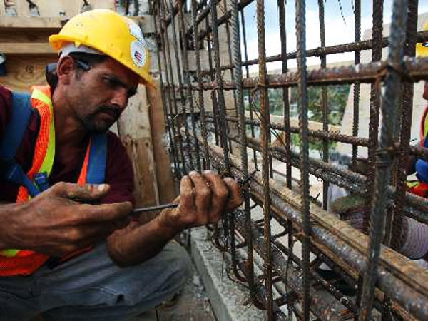La construcción creció un 8,7 por ciento durante 2011