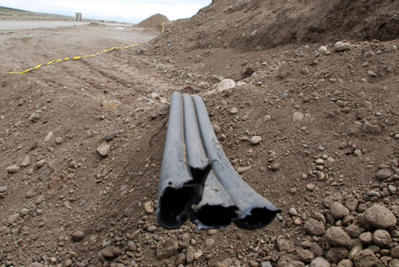 Di Pierro calificó de «atentado casi terrorista» el sabotaje comunicacional