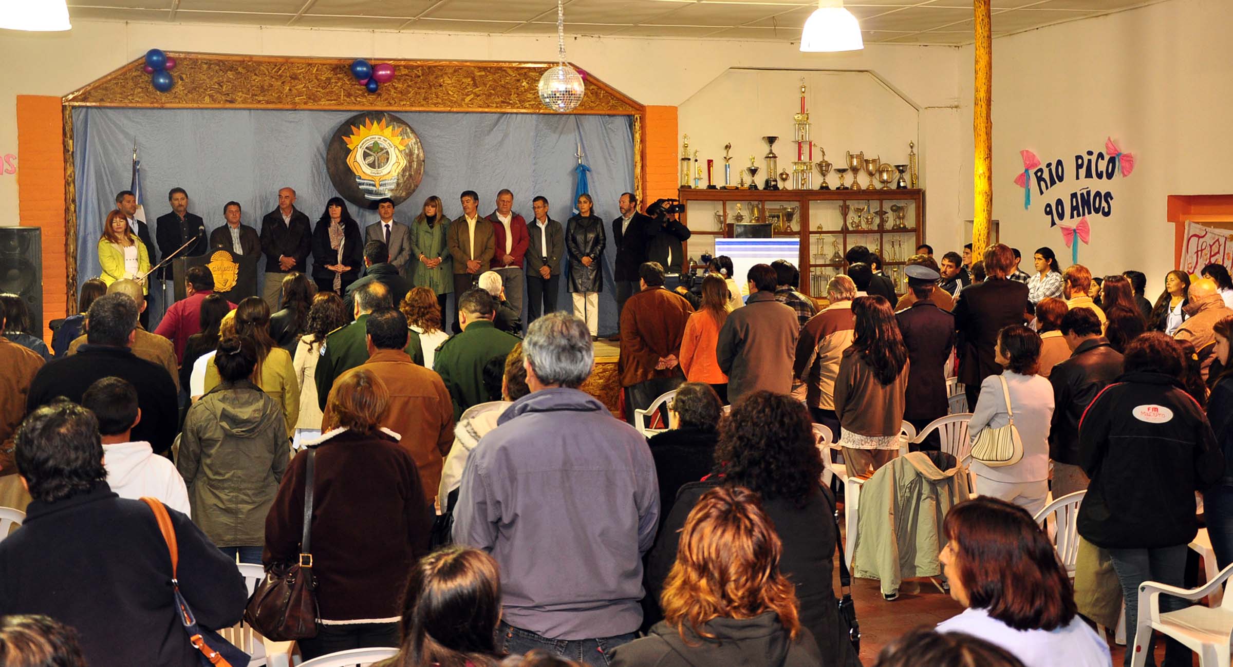 Río Pico celebró sus 90 años con la firma de importantes convenios