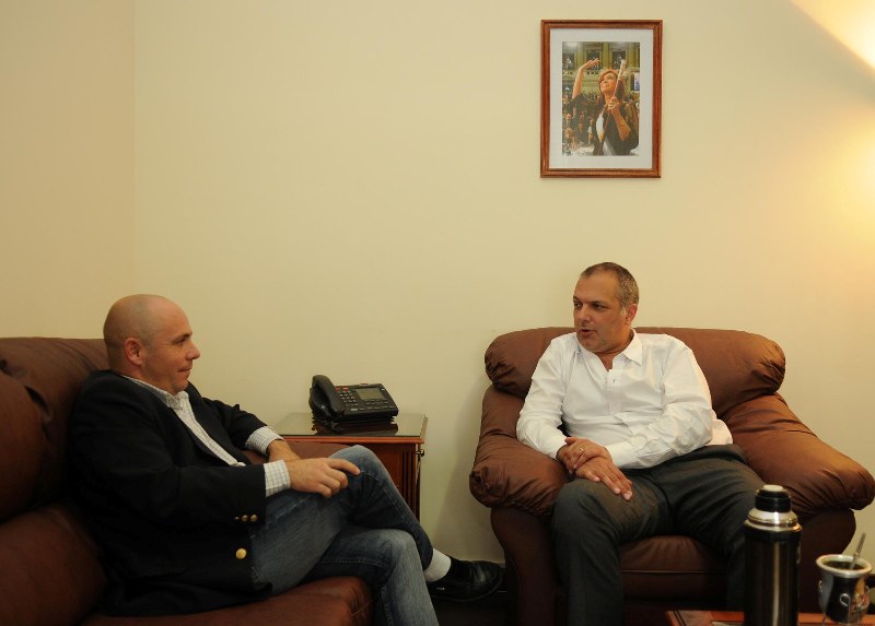 Comenzó una nueva etapa política entre Buzzi y Sastre