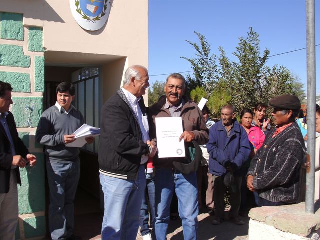 El IAC adjudicó en venta terrenos para viviendas y comercios en Gan Gan