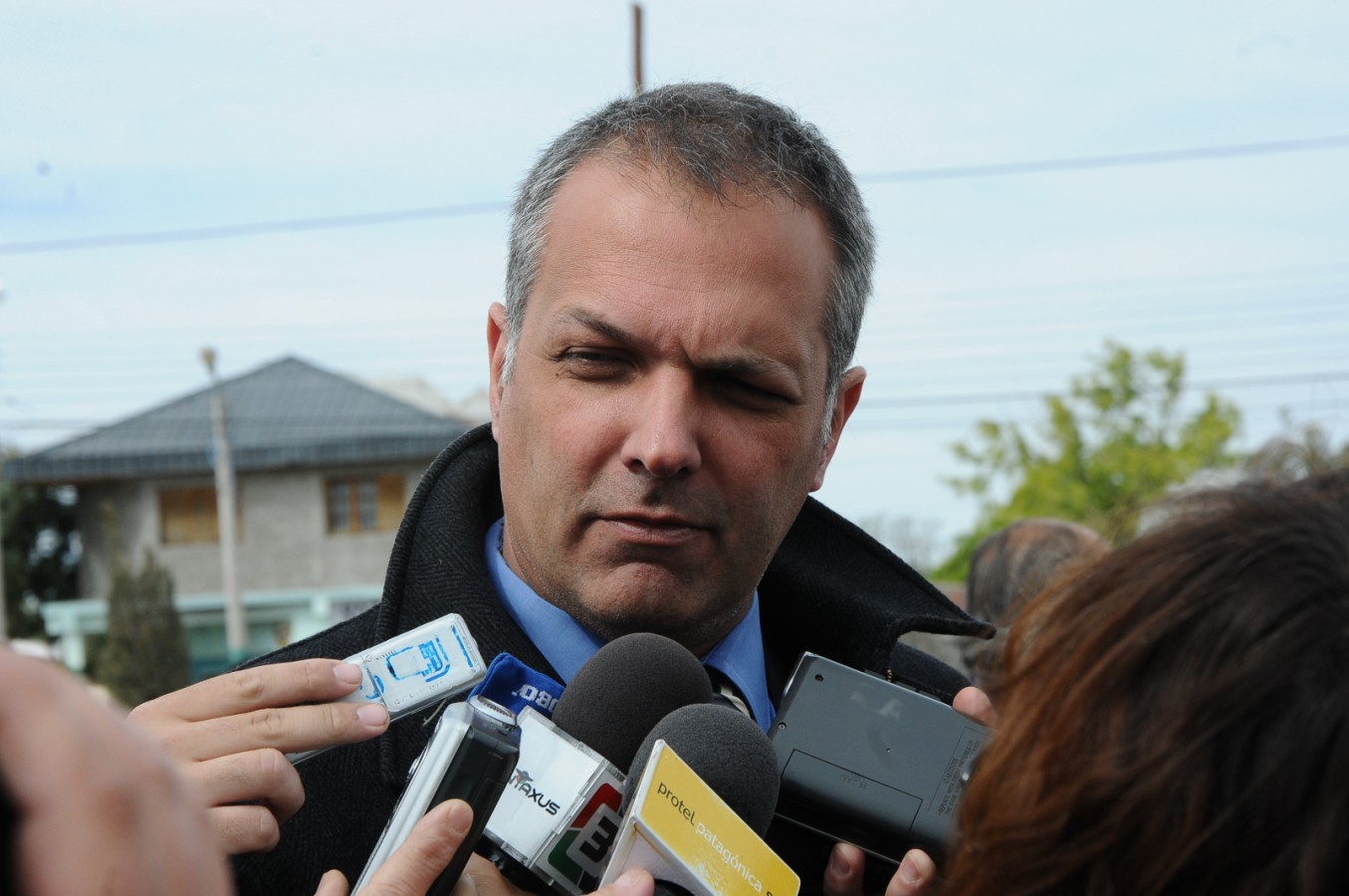 Buzzi asistió a un acto en la Casa Rosada