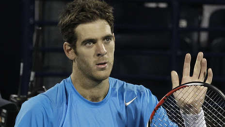 Del Potro volvió a vencer a Tsonga y va de nuevo por Federer