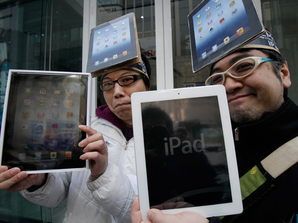 Furor en el primer día de venta del nuevo iPad