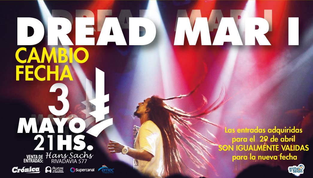 Cambio de fecha de la presentación de Dread Mar I en Comodoro