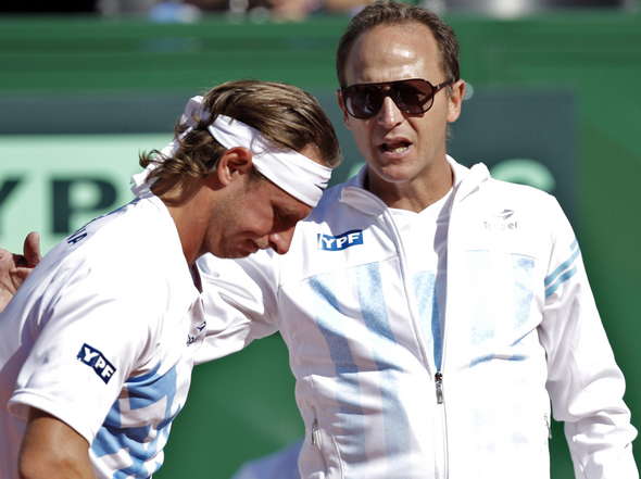 Nalbandián perdió el primer punto de la Serie ante Croacia por la Davis