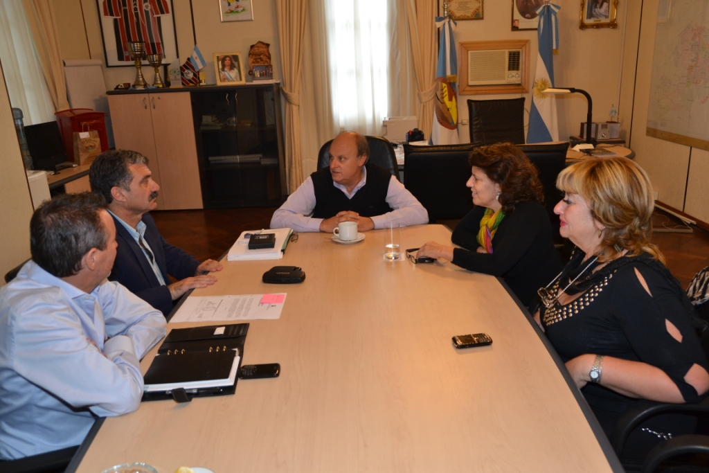 Trovant destacó la presencia de funcionarios nacionales en Chubut