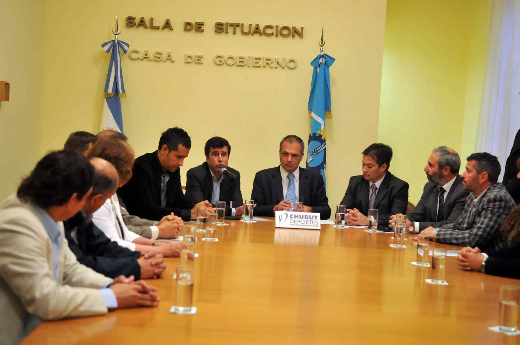 Gabriel Cocha, Embajador Deportivo de la provincia de Chubut