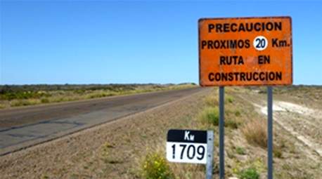 Automovilistas deberán tomar precauciones en el tramo Malaspina-Comodoro