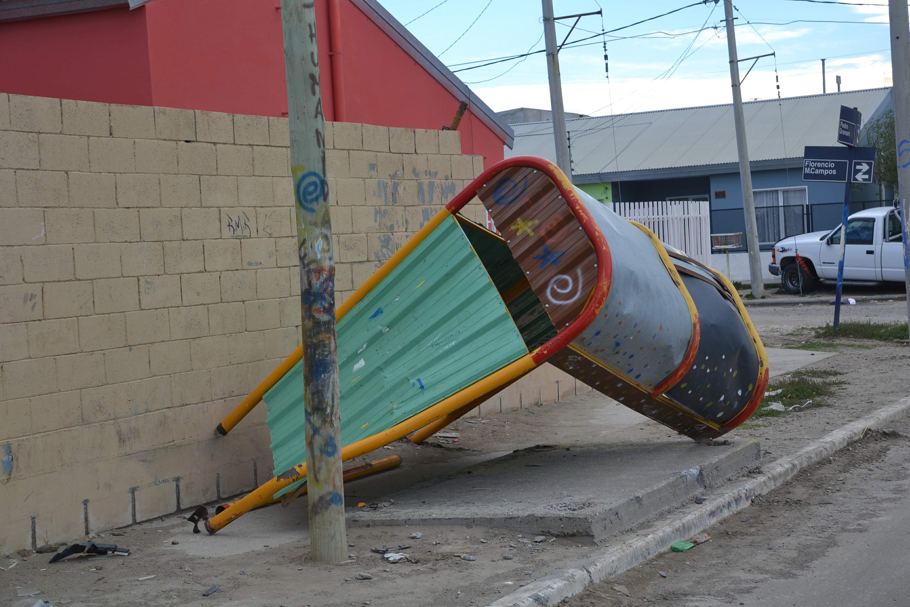 El municipio brindó un detalle de los barrios más afectados por el viento