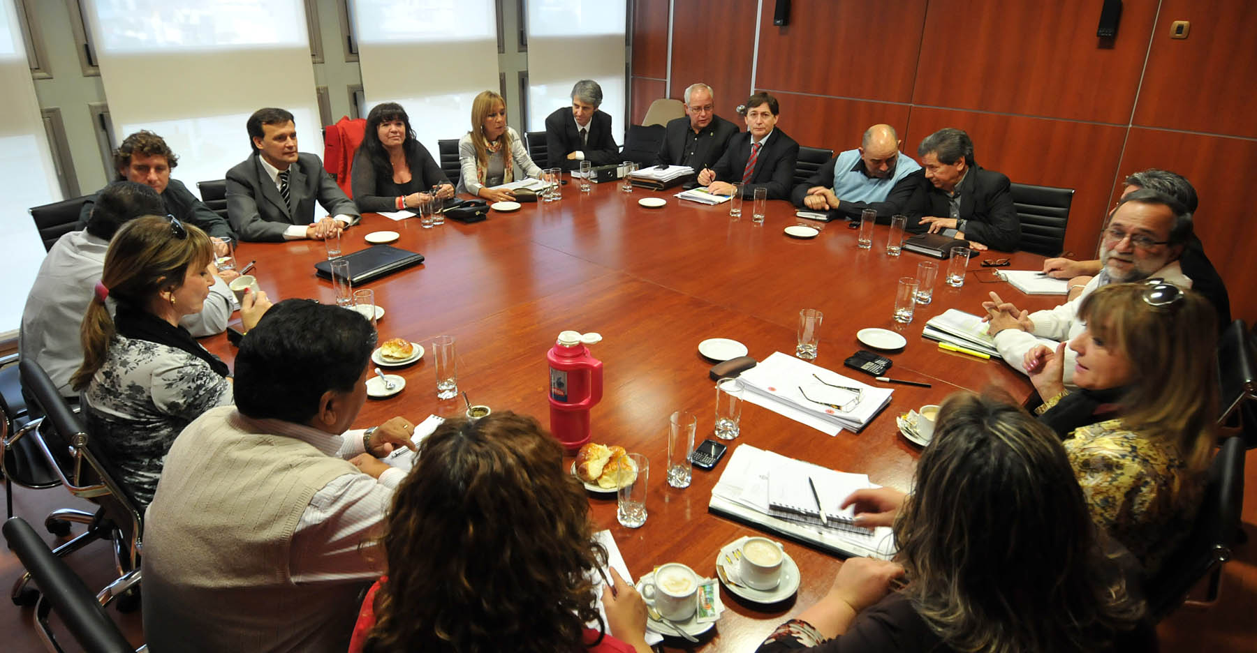 Dufour destacó el consenso que existe para definir el presupuesto