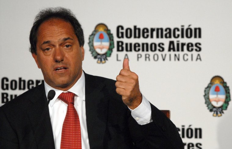 Scioli admitió que quiere ser presidente en 2015