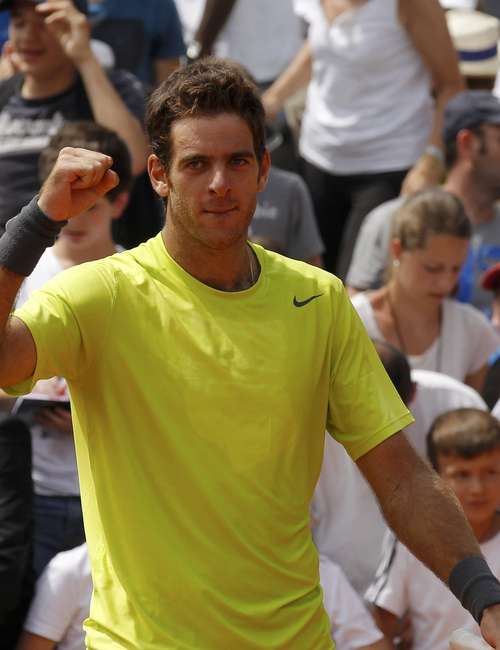 Del Potro avanzó a tercera ronda en Roland Garros