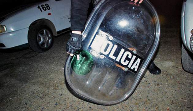 Intento de asalto armado a una concesionaria en calle Sarmiento