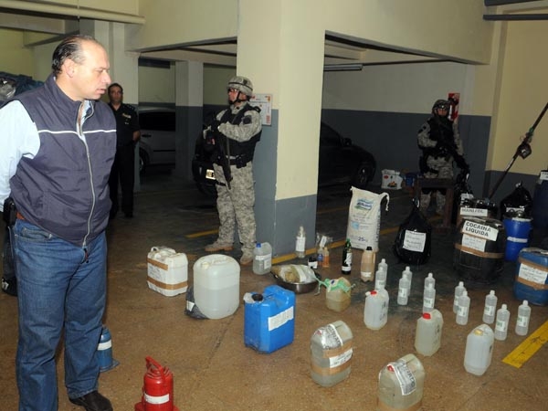 Fuerte operativo contra los narcos