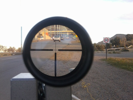 Touriñán evaluó controles vehiculares en Comodoro