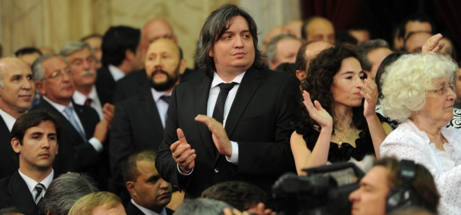 Máximo Kirchner ya tiene su búnker en Diputados