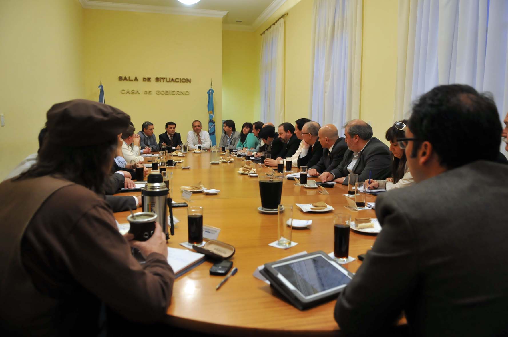 El gabinete provincial se reunió por el presupuesto