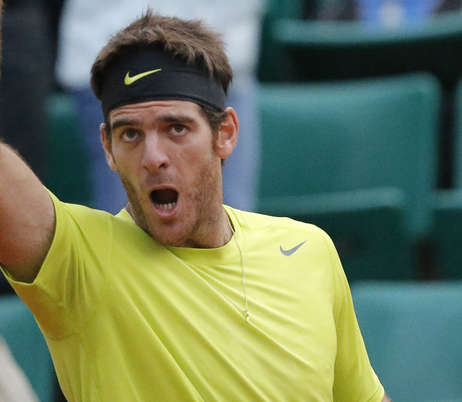 Del Potro terminó de eliminar a Berdych y lo espera Federer