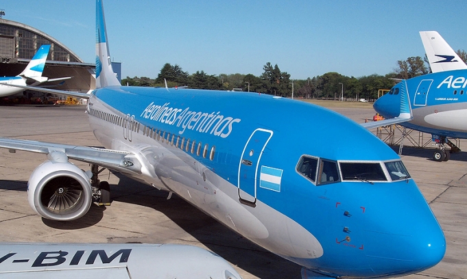 Los pasajeros de Aerolíneas crecieron un 41% en sólo dos años