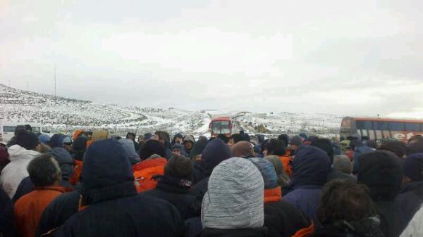 Los Dragones liberaron el gasoducto de Cerro Dragón