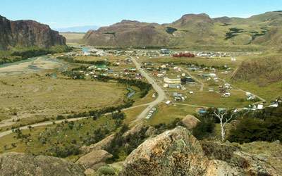 Derrumbe y corte de la cordillerana ruta 259