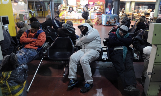 Paro total de micros de larga distancia en todo el país