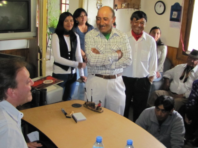 Santander es el nuevo presidente de la comuna Colán Conhué