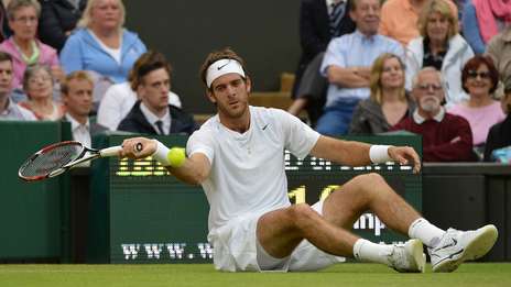 Ferrer fue demasiado para ‘Delpo’ y lo eliminó de Wimbledon