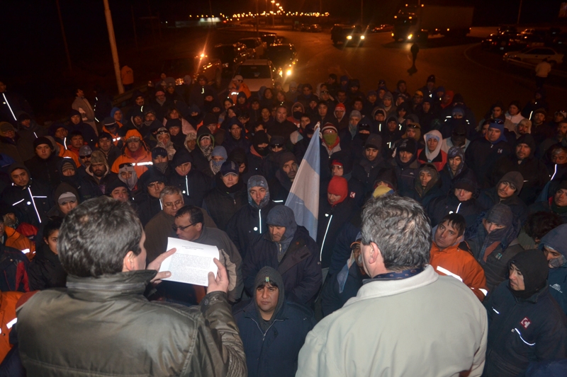 Los Dragones levantaron el piquete de ruta 3 y 26