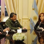 cristina y sindicalistas