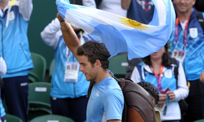 Londres 2012: Del Potro a octavos de final en tenis