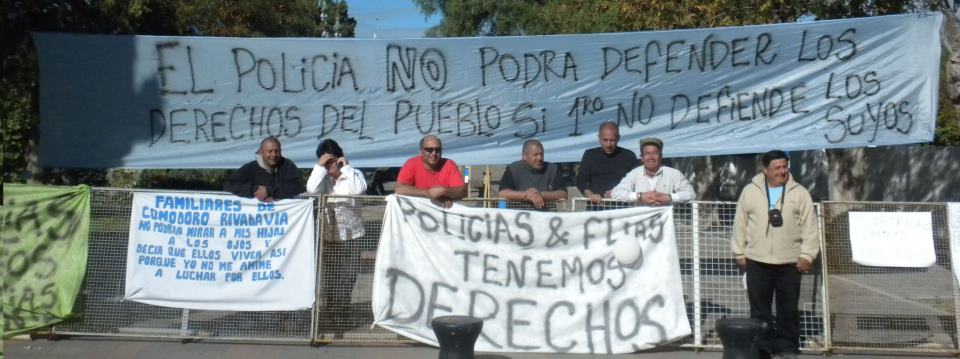 Compañeros del policía asesinado promueven retención de servicios
