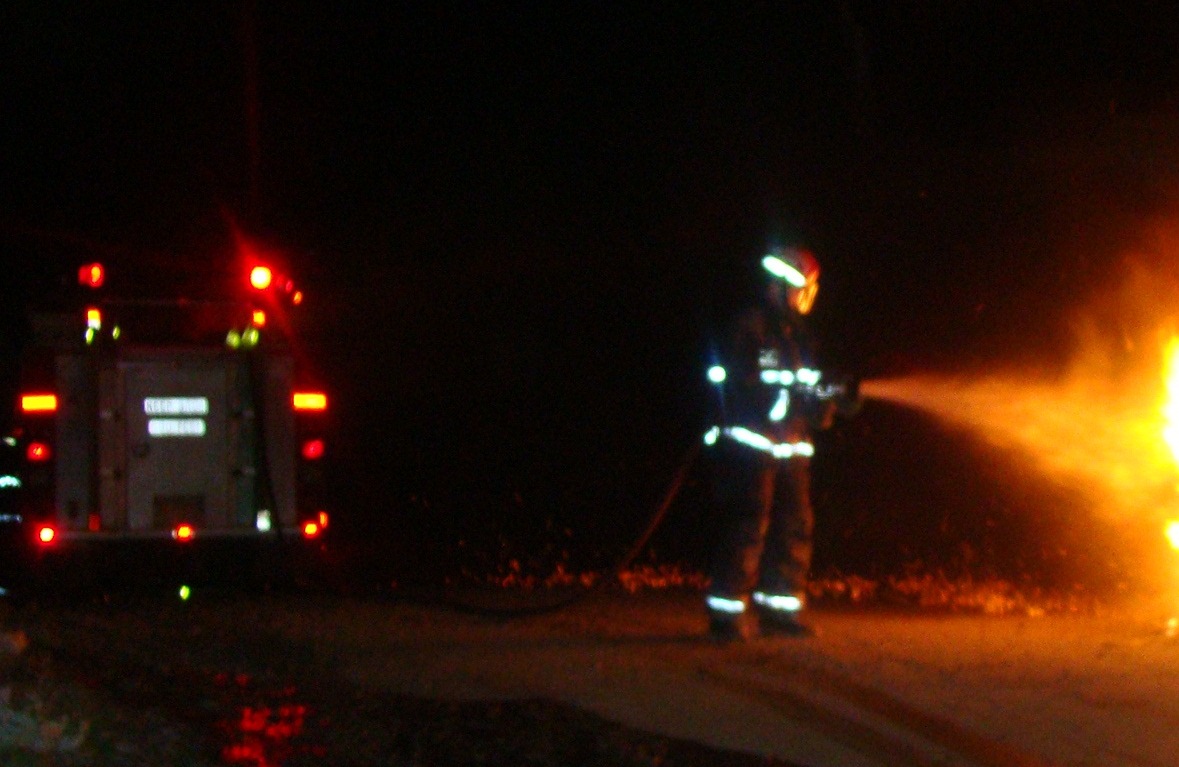 Dos viviendas resultaron destruídas por el fuego