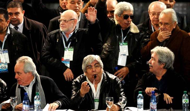 Fractura de la CGT: Moyano fue reelecto