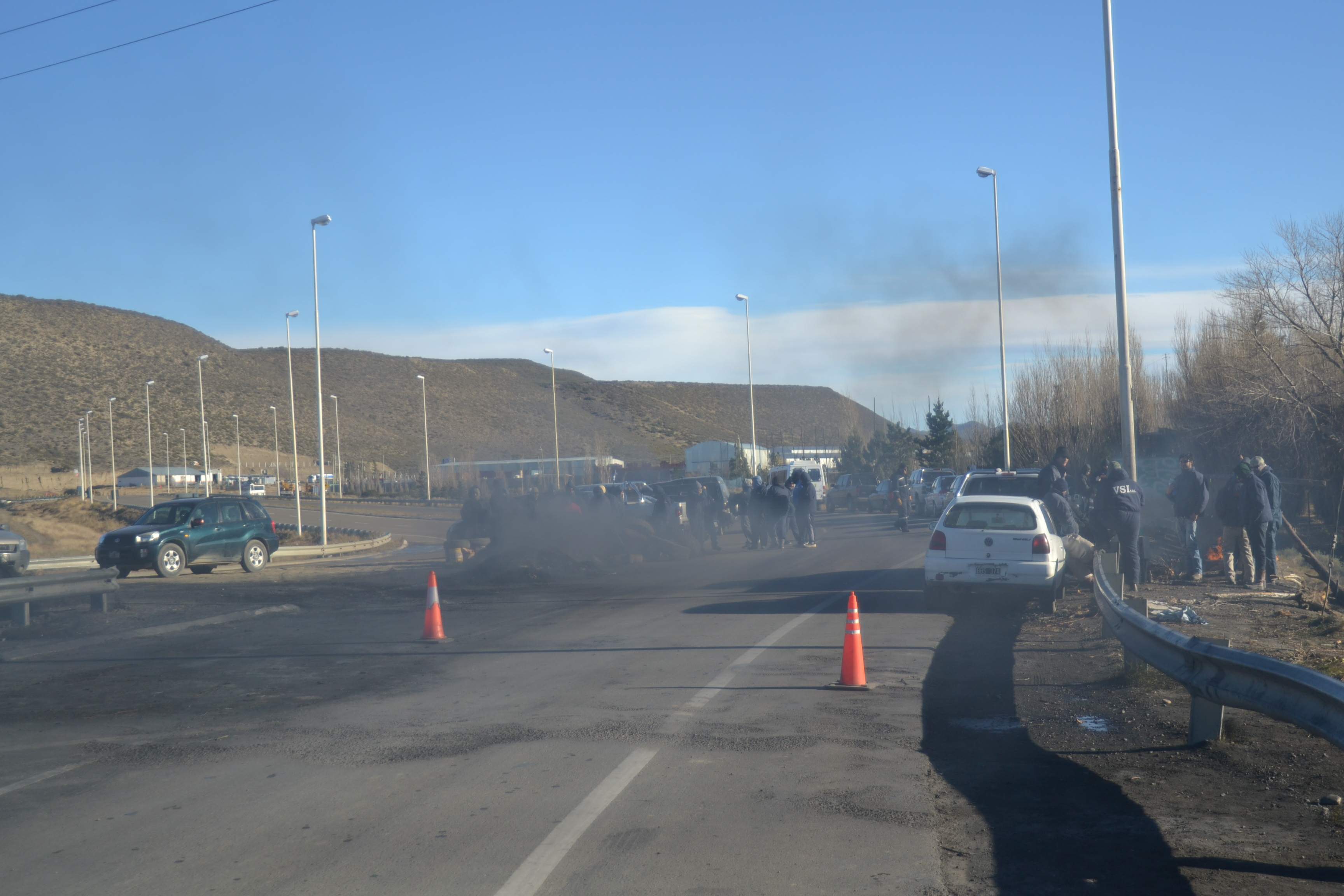 El tránsito por ruta 3 se complica en el sentido norte-sur