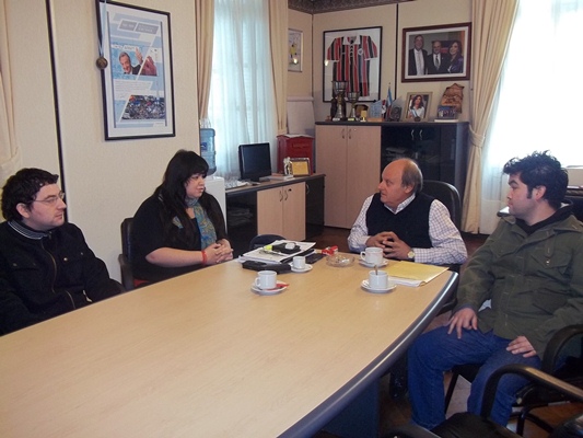 La Juventud Universitaria Peronista se reunió con el intendente