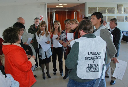 Diputados del FPV recibieron a dirigentes docentes